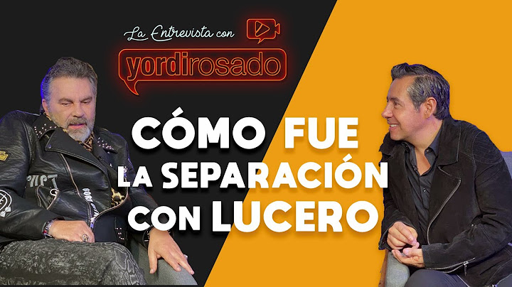CÓMO fue que NOS SEPARAMOS | Mijares | La entrevista con Yordi Rosado