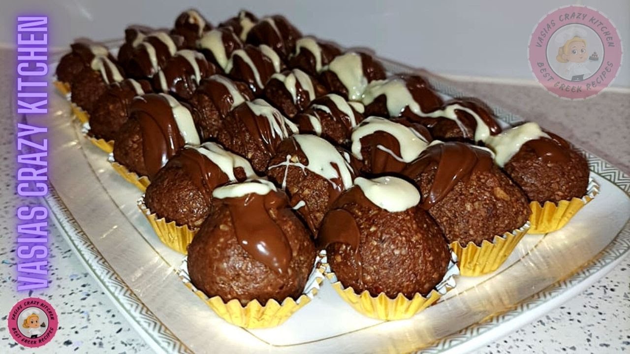 Πανευκολα Φερερο Ροσε Με 3 Υλικα – Τα Καλυτερα Σοκολατακια Συνταγη – Σπιτικα Σοκολατακια Βραχακια