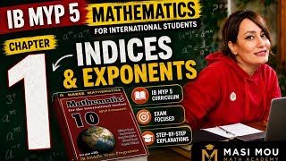 IB MYP 5 Mathematics | Chapter 1: Indices & Exponents (Haese Mathematics Book 10) | Full Lesson