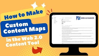 How to Generate Content Maps with AI Content Tool