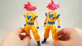 Figuarts ssj God Goku Bootleg Review
