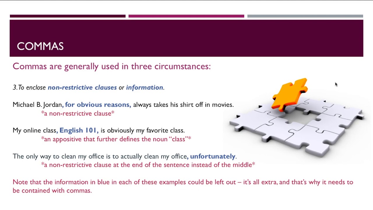 Grammar Review Commas And Apostrophes YouTube