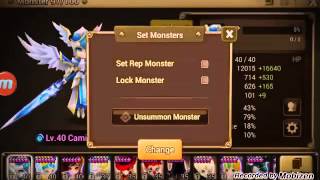 Camilla unsummon  and reset game