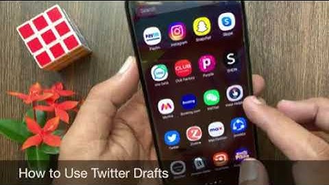 How to Use Twitter Drafts