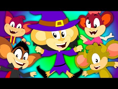 Five Little Monkeys | Monkey Song | Nursery Rhymes | Songs For Children