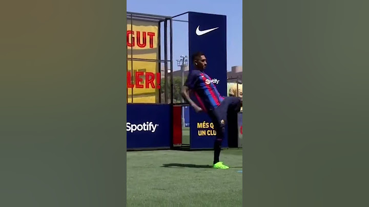 APRESENTAÇÃO DE RAPHINHA NO BARCELONA