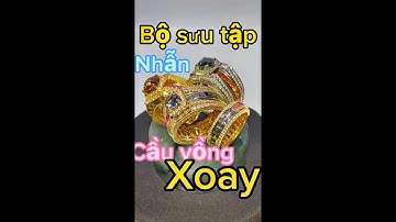 Bộ sưu tập nhẫn cầu vồng xoay | Lộc Tạp Hóa