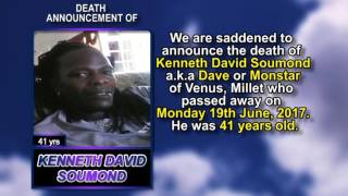 Kenneth David Soumond short