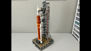 Building and Reviewing the LEGO NASA Artemis Space Launch System!