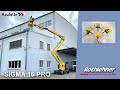 Haulotte SIGMA 16 PRO - Produktvideo Gelenk-Teleskop Selbstfahr-Arbeitsbühne