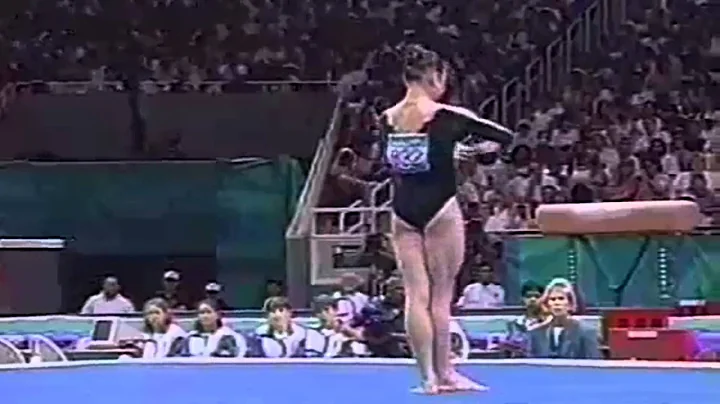 Lilia Podkopayeva - Floor Exercise - 1996 Atlanta ...