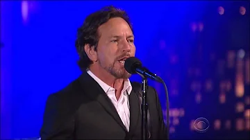 Eddie Vedder - Better Man - Late Show with David Letterman - 05/18/2015