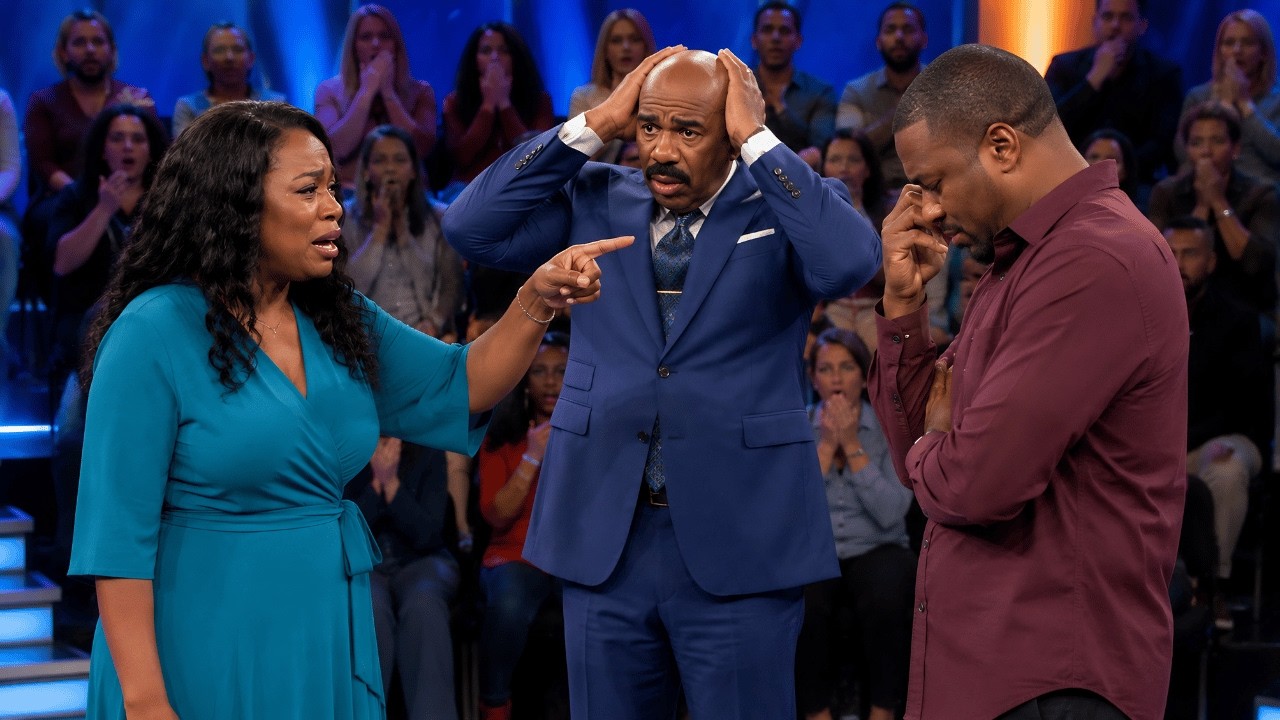 Wife DROPS SHOCKING TRUTH About Husband — Steve Harvey LOSES CONTROL -  YouTube