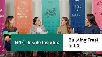 Building Trust in UX