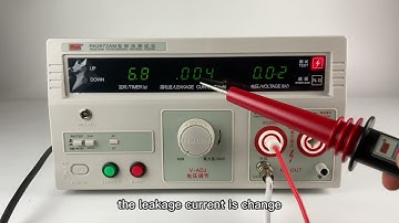 RK2672AM/ RK2672BM/ RK2672CM/ RK2672DM Withstand Voltage Tester