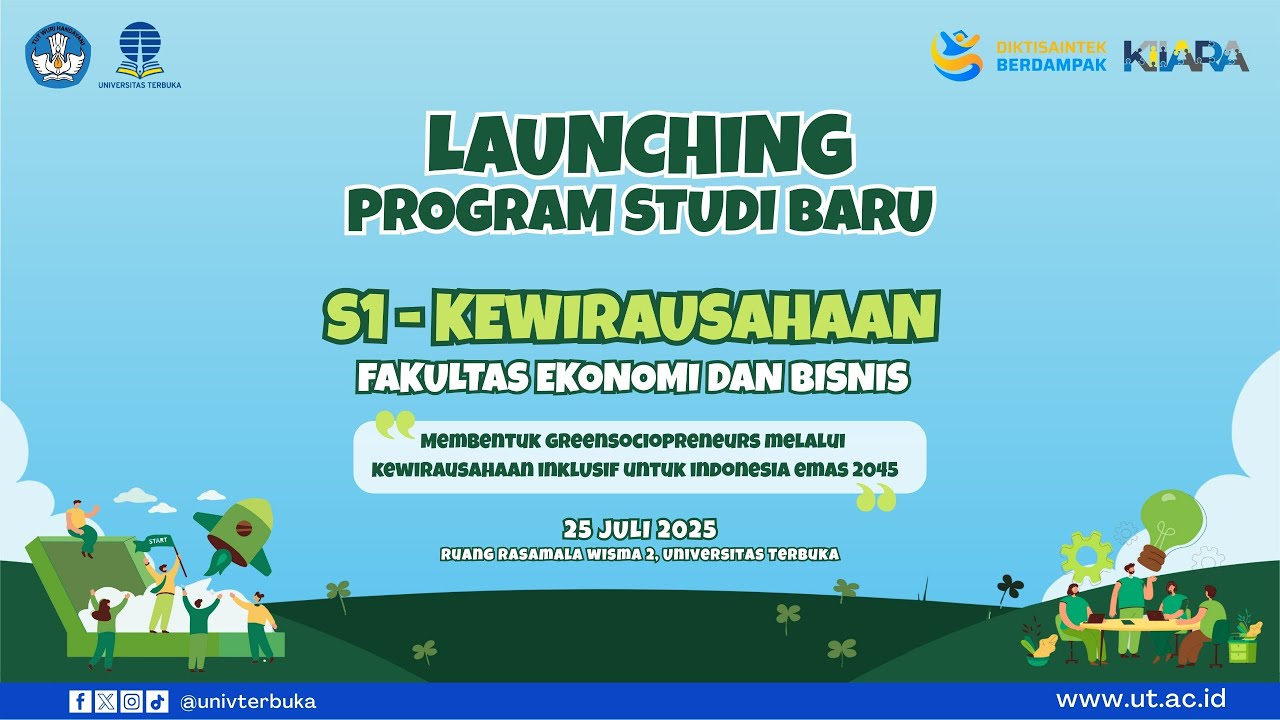 Launching Program Studi Kewirausahaan - YouTube