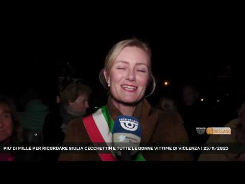 PIU' DI MILLE PER RICORDARE GIULIA CECCHETTIN E TUTTE LE DONNE VITTIME DI VIOLENZA | 25/11/2023