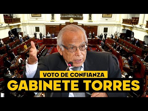 🔴 EN VIVO: Aníbal Torres acude al Congreso en busca del voto de confianza