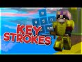 Playing Bedwars with Keystrokes | Hypixel Bedwars