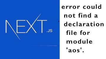 NEXT.JS Error : 