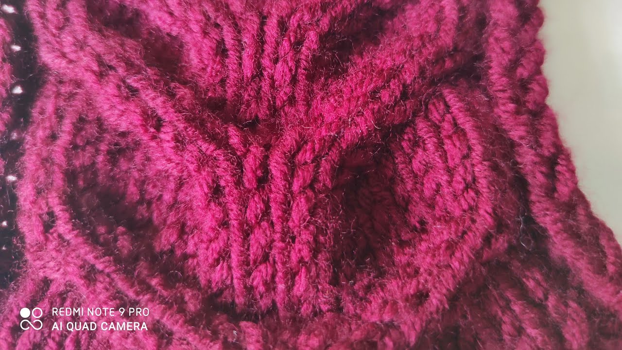 ضفيرة قرن الغزال تريكو