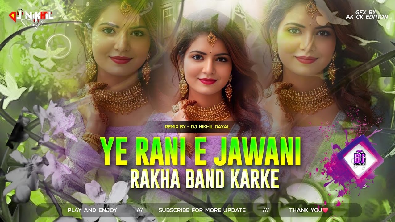 #ye rani e jawani rakha band dj EDM Trance Mix #Instagram viral dj # ...