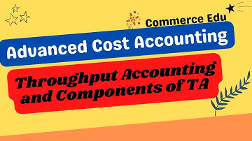 Throughput Accounting Explained in Malayalam | Components of TA | Advanced Cost Accounting |  BCom