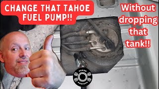 Change Chevy Tahoe Fuel Pump without dropping the tank! Net Worth