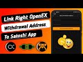 Oex airdrop wit.rawal know the right address for oex crypto wit.rawal  how to link address