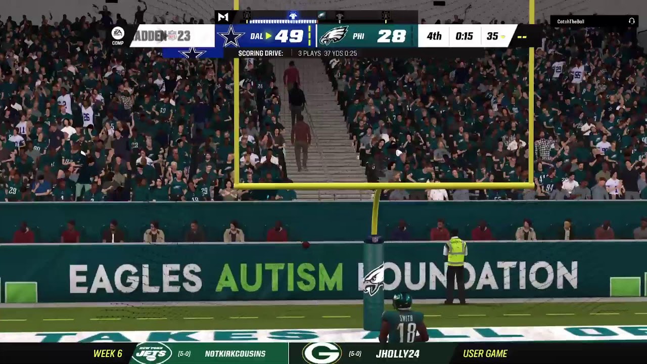 Eagles vs Cowboys YouTube