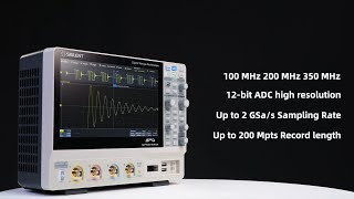 Spec Intro of SDS2000X HD 12-bit Digital Oscilloscope