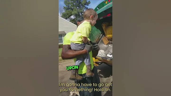 This Garbage man did something incredible 😲❤️ #shorts