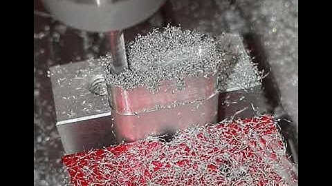 CNC 1419 milling test