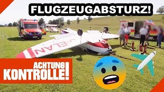 Flugzeug Abgestürzt Eile Ist Geboten Kabel Eins Achtung Kontrolle