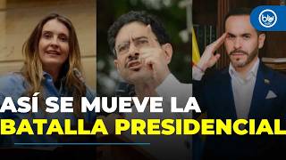 Cepeda, Paloma y De La Espriella intensifican la batalla presidencial rumbo a la primera vuelta