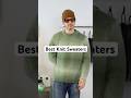 Best Knit Sweaters for Men #mensfashion