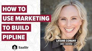 What It Takes to have your Marketing Team Deliver Pipeline and Revenue | 6sense CMO Latané Conant
