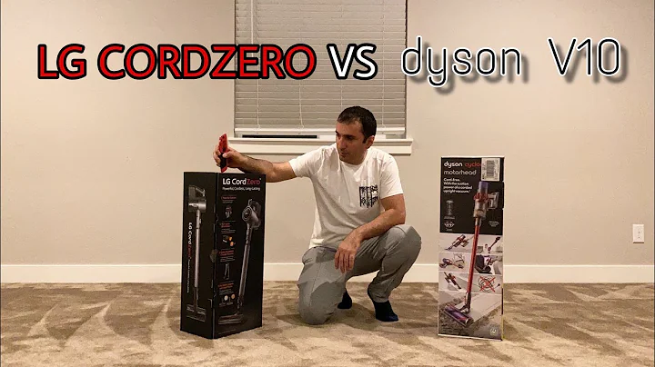 LG CORD ZERO VS DYSON V10/ UNBOXING AND REVIEWING