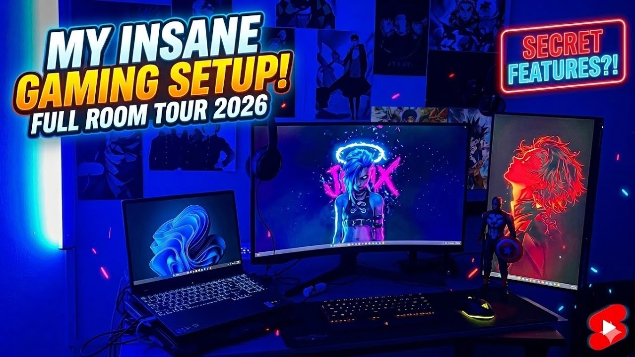 "My DREAM Gaming Setup Tour 2026 🔥 | Budget to Beast! - YouTube