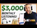 How To Make Money Online With NO Money By Listening!