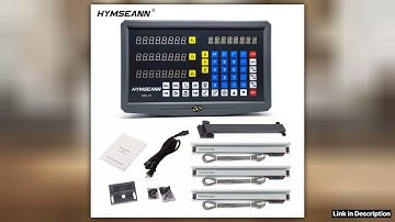 High Accuracy SNS3V 3 Axis Lathe Mill DRO Digital Readout Kit With 3 PCS 50mm1000mm Linear Scale