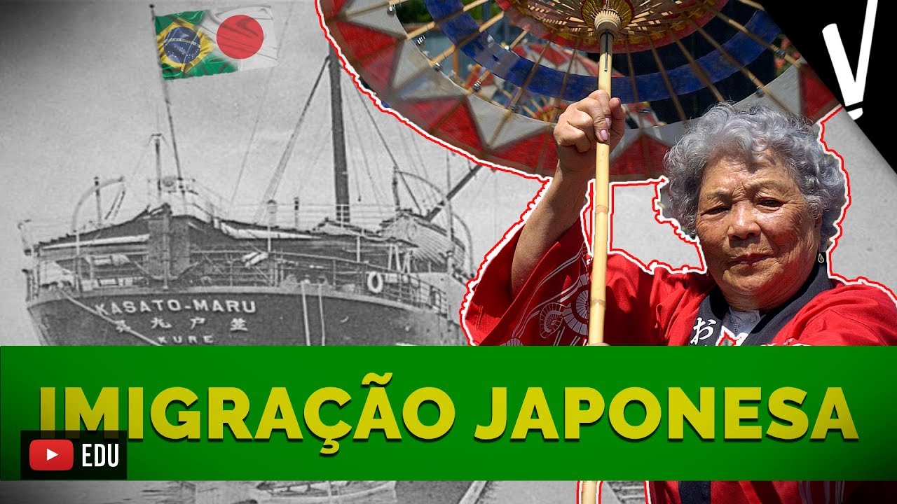 IMIGRAÇÃO JAPONESA História do Brasil YouTube IMIGRAÇÃO JAPONESA História do Brasil YouTube