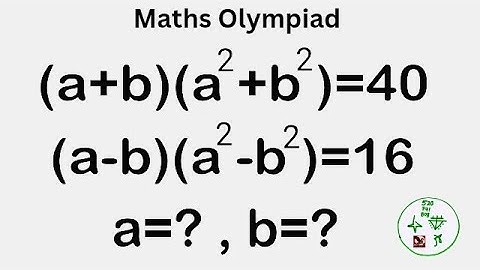 Wiskunde Olympiade || Een leuk algebraprobleem | Kun jij dit oplossen? 🤔