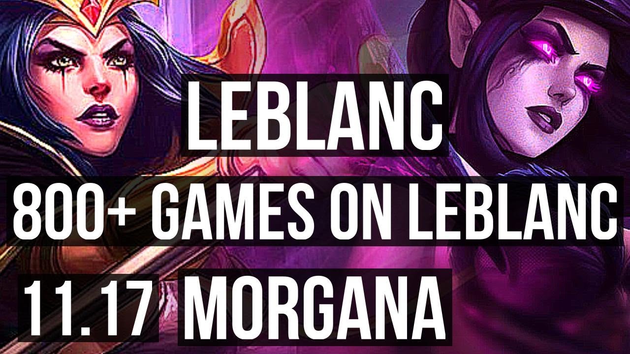 LEBLANC & Vayne vs MORGANA & Ziggs (SUPPORT) | 6/1/10, 800+ games, 1.4M mastery | JP Master | v11.17