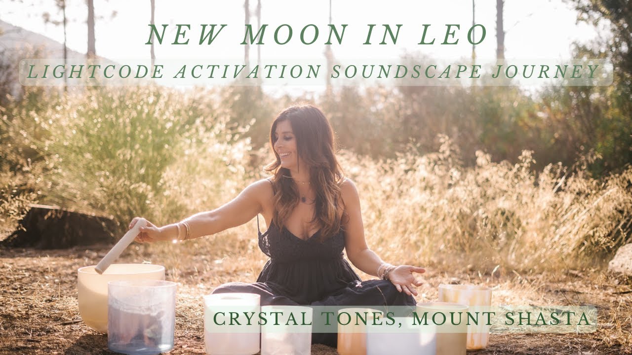 New Moon in Leo— Lightcode Activation, Alchemy Sound bath, and Balinese Flower Blessing