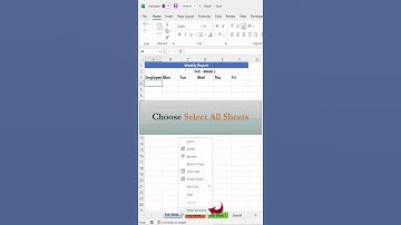 Excel Tips: How to Duplicate Same Data Across Multiple Sheets