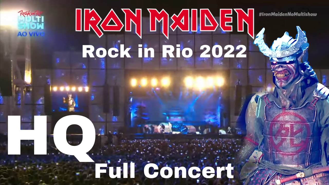 iron maiden tour brasil 2022