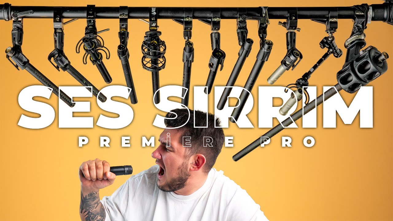 KİMSE BUNLARI ANLATMIYOR! - Premiere Pro'da Ses Sırrımı Açıklıyorum - Premiere Pro Dersleri #10