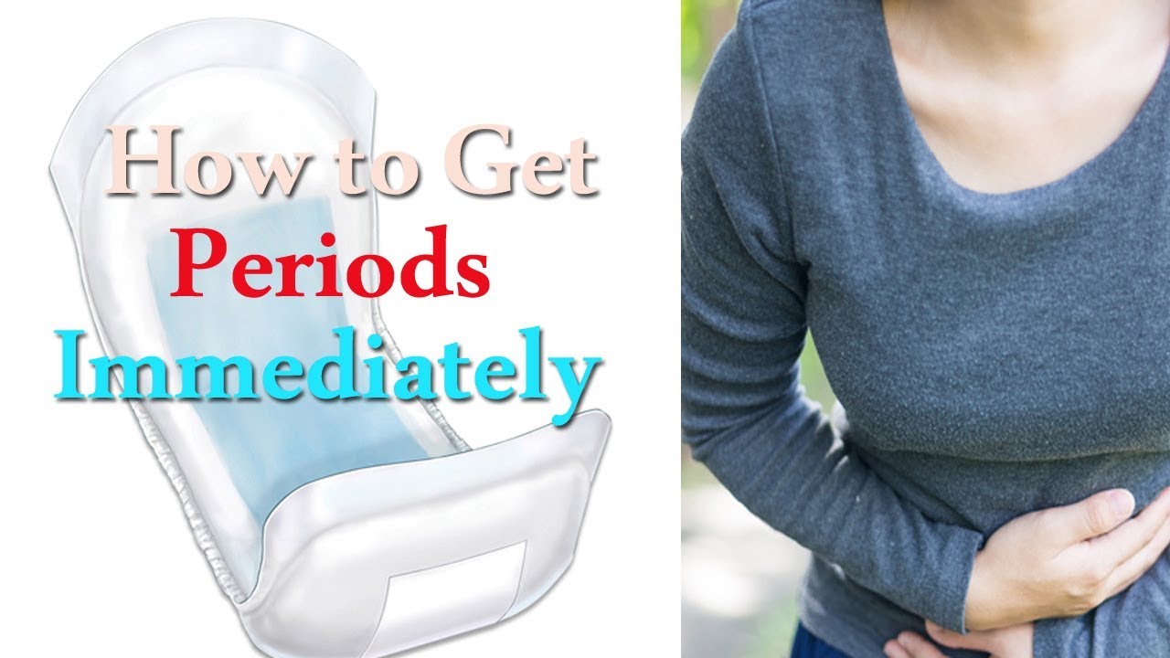 How To Get Periods Immediately Home Remedies Ways To Make Your Period Come Faster Youtube