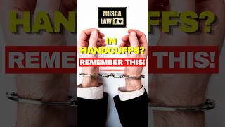 In Handcuffs Remember This! #police #handcuffs